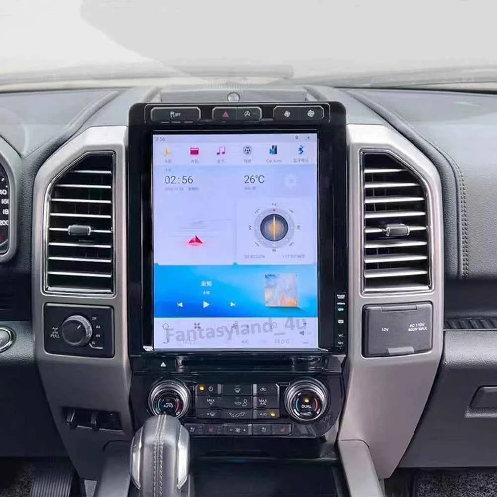Ford F-150 2015 - 2019 Android 11 Tesla Vertical Screen GPS Radio