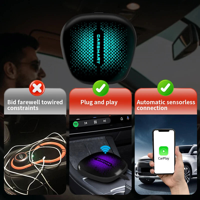 Carplay 5G AI Box CP490 Andriod 13 Wireless Android Auto Multimedia