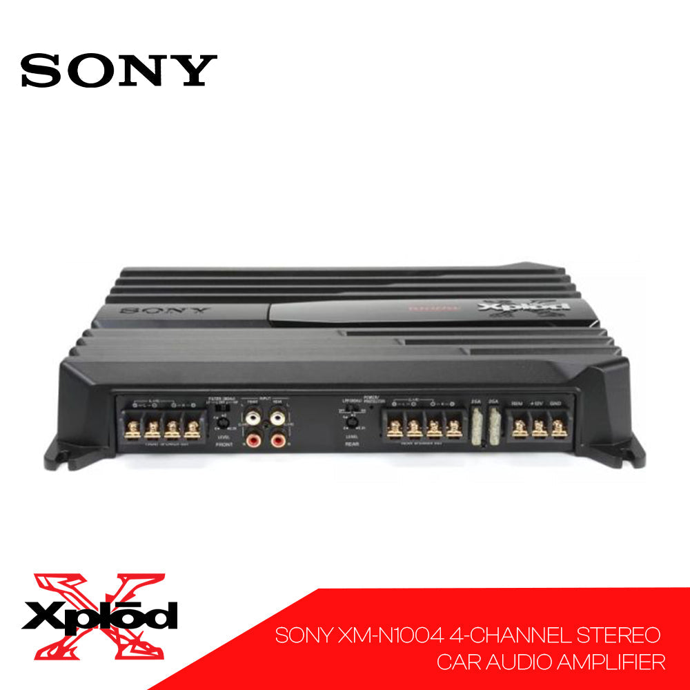 SONY 1000W XM-N1004 4-CHANNEL CAR AMPLIFIER.
