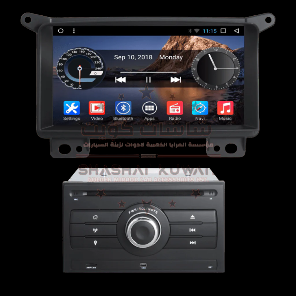 NISSAN VTECH 2005-2019 6INCH (W/DVD) - golden mirror car accessories est.