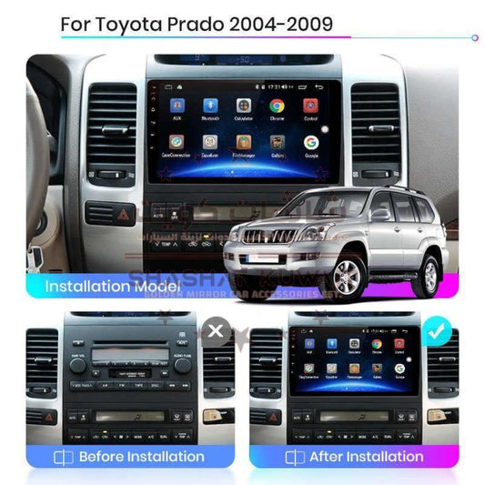 TOYOTA PRADO 2005-2009 - golden mirror car accessories est.