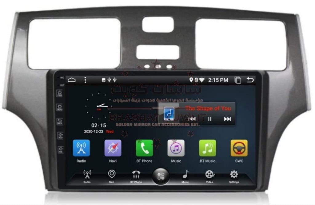 LEXUS ES 2001-2005 - golden mirror car accessories est.
